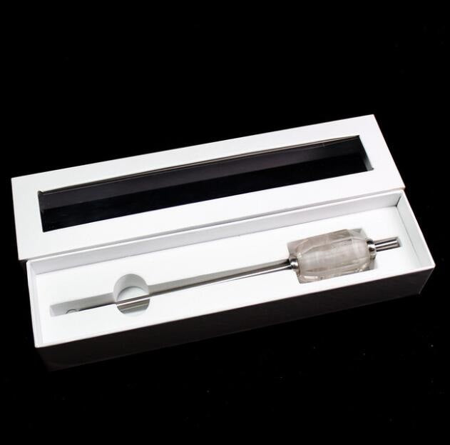Clear Quartz Straw