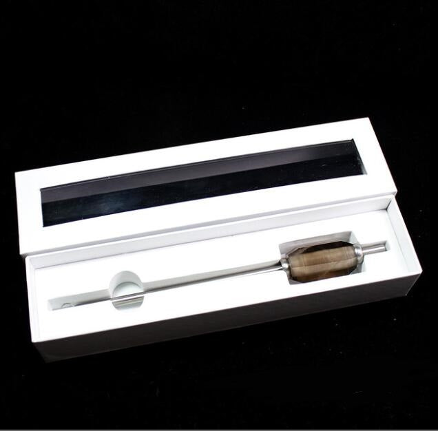 Smoky Quartz Straw